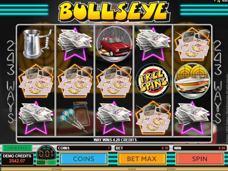 Bullseye Slot Machine Game