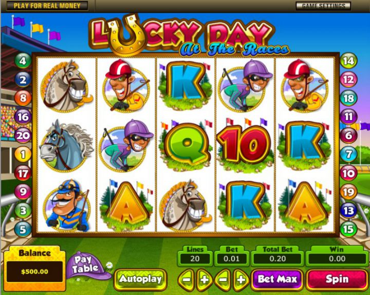 Lucky Day at the Races Logo