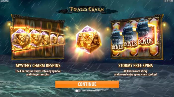 Pirates Charm Intro Graphic