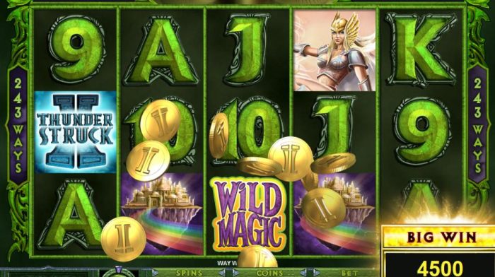 Thunderstruck 2 Free Spins Wild Magic